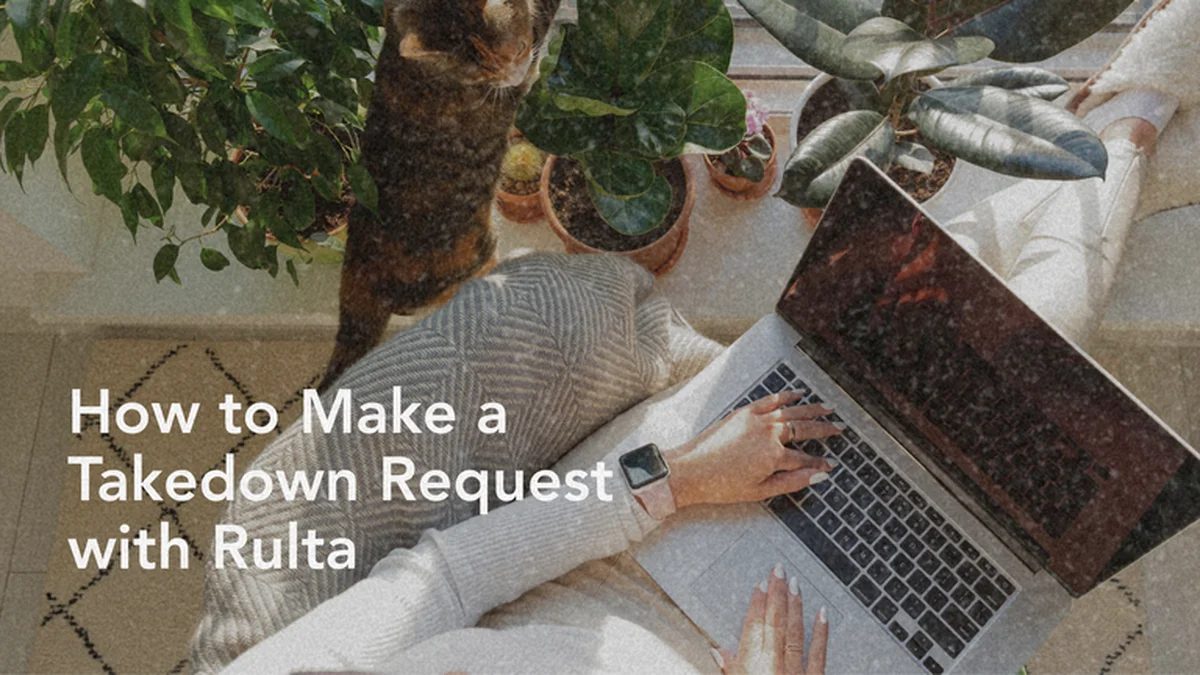 How Can I Make a Takedown Request? Rulta Dashboard