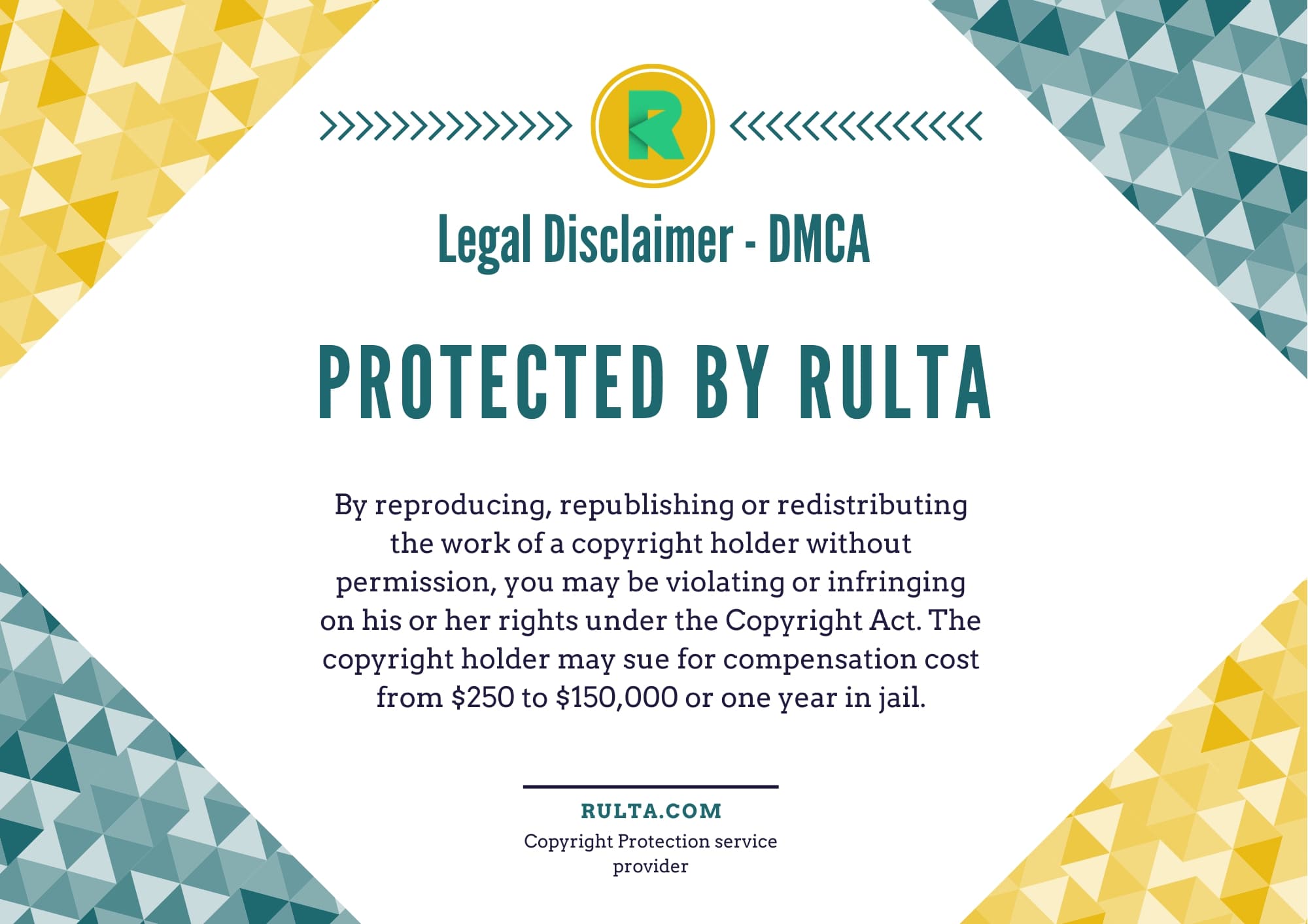 DMCA Protected by Rulta - Style 5